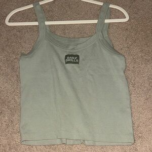 Daily Drills logo tank top
